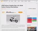 AHM Perbarui Tampilan Stylo 160, Skutik Fashion Premium Kian Berkelas