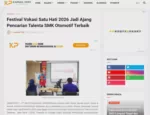 Festival Vokasi Satu Hati 2026 Jadi Ajang Pencarian Talenta SMK Otomotif Terbaik