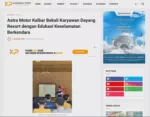Astra Motor Kalbar Bekali Karyawan Dayang Resort dengan Edukasi Keselamatan Berkendara