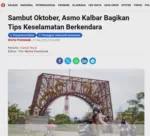 Sambut Oktober, Asmo Kalbar Bagikan Tips Keselamatan Berkendara