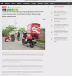 Layanan Servis Kunjung yang Diapresiasi Konsumen Loyal, Honda Care Astra Motor Kalbar Selalu Siap Sedia Setiap Saat