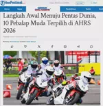 Langkah Awal Menuju Pentas Dunia, 10 Pebalap Muda Terpilih di AHRS 2026