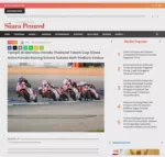 Tampil di Idemitsu Honda Thailand Talent Cup Siswa Astra Honda Racing School Sukses Raih Podium Kedua