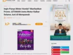 Ingin Punya Motor Honda? Manfaatkan Promo JUTAWAN Astra Motor Kalbar Selama Juni di Mempawah