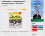 Beli Motor Honda di Bengkayang Makin Mudah Lewat Promo Sejiwa Januari