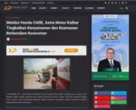 Melalui Honda CARE, Astra Motor Kalbar Tingkatkan Kenyamanan dan Keamanan Berkendara Konsumen