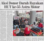 Aksi Donor Darah Rayakan HUT ke-55 Astra Motor *550 Kantong Diserahkan ke PMI sebagai Wujud Kontribusi Nyata di Masyarakat