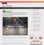 Semarakkan Night Ride Cinematic: Paguyuban Honda West Borneo Community dan All Matic Kalimantan Barat di Bulan Februari