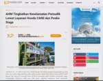 AHM Tingkatkan Keselamatan Pemudik Lewat Layanan Honda CARE dan Posko Siaga