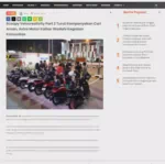 Scoopy Velocreativity Part 2 Turut Kampanyekan Cari Aman, Astra Motor Kalbar Wadahi Kegiatan Komunitas