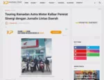 Touring Ramadan Astra Motor Kalbar Pererat Sinergi dengan Jurnalis Lintas Daerah