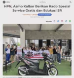 HPN, Asmo Kalbar Berikan Kado Spesial Service Gratis dan Edukasi SR