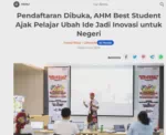Pendaftaran Dibuka, AHM Best Student Ajak Pelajar Ubah Ide Jadi Inovasi untuk Negeri