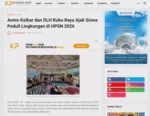 Asmo Kalbar dan DLH Kubu Raya Ajak Siswa Peduli Lingkungan di HPSN 2026