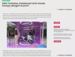 Edisi Terbatas, Kolaborasi Unik Honda Scoopy dengan Kuromi