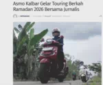 Asmo Kalbar Gelar Touring Berkah Ramadan 2026 Bersama Jurnalis