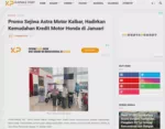 Promo Sejiwa Astra Motor Kalbar, Hadirkan Kemudahan Kredit Motor Honda di Januari