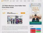 Juni Makin Menawan, Asmo Kalbar Tebar Promo Motor Honda