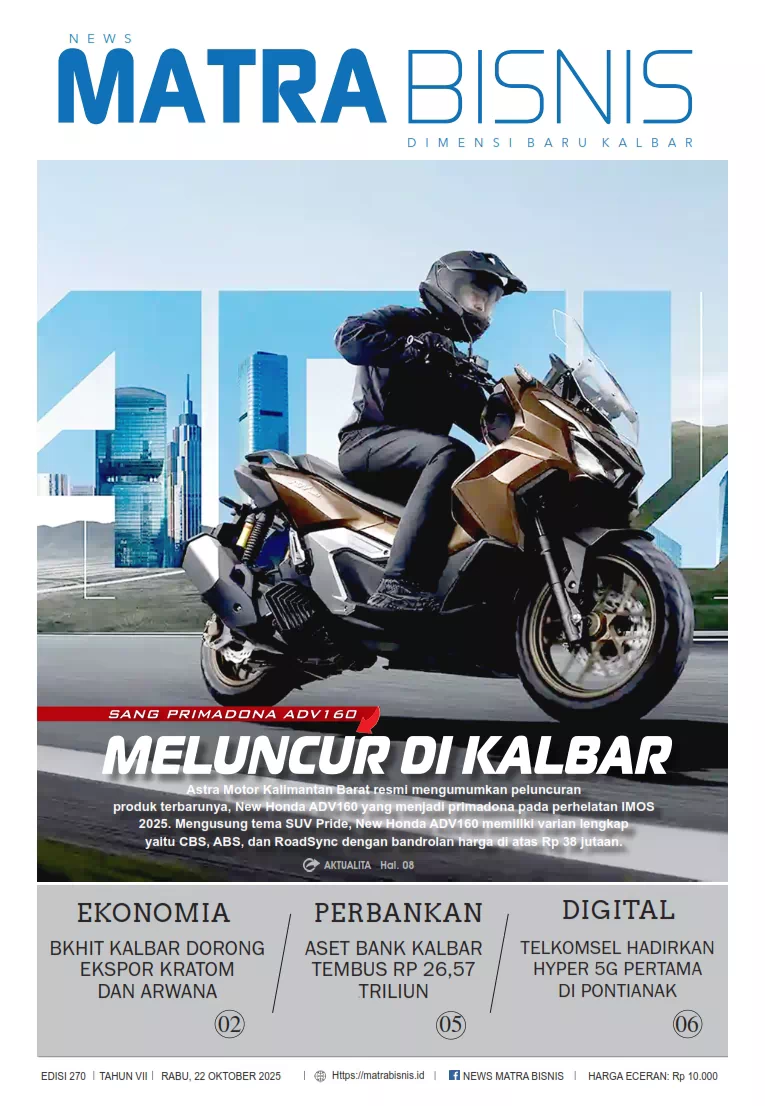 SANG PRIMADONA ADV160 MELUNCUR DI KALBAR